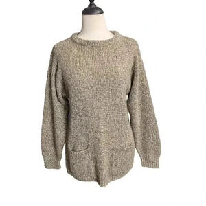 Vintage COS COB Women's Medium Wool Blend Sweater with Pockets